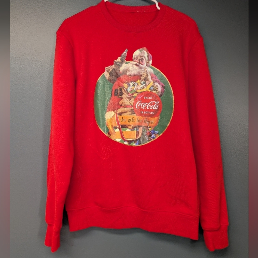Christmas Coca Cola Red Sweater